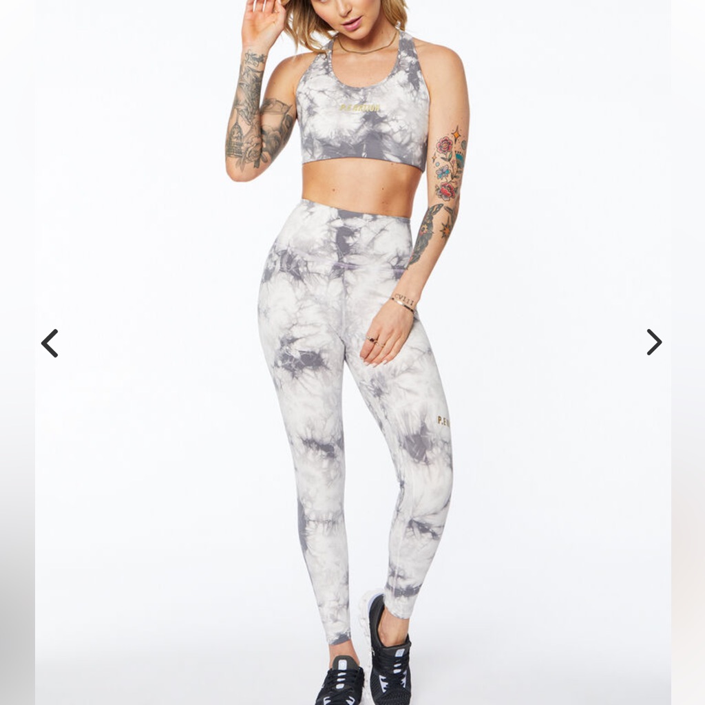 Set P.E Nation Ascend Sports Bra Dark Shadow Ascend Legging Dark Shadow